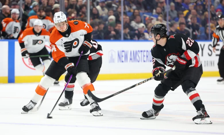 "Would You Mind Blowing Me?" Says Flyers' Play-by-Play Guy Tim Saunders in a Late Submission for Best Hot Mic Moment of 2025