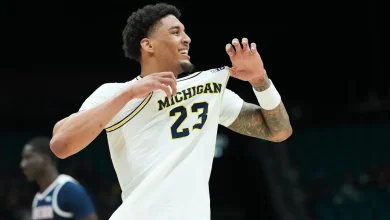 Yaxel Lendeborg on LeBron-esque dunk vs. Gonzaga and why he picked Michigan