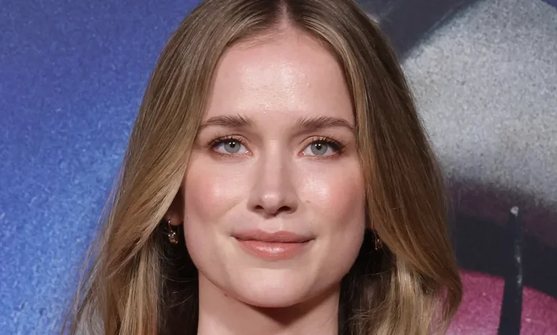 You Actress Elizabeth Lail Frees the Nipple With Sheer Red Carpet Fashion