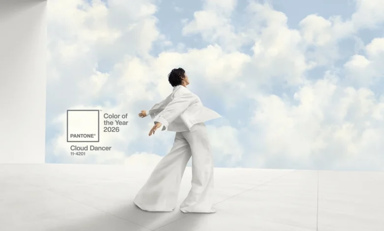 You read that white: Pantone's 2026 Color of the Year is 'Cloud Dancer'