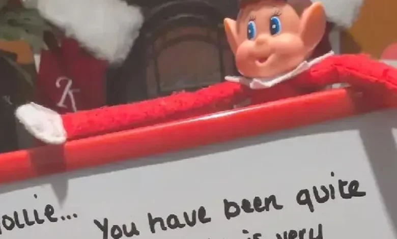 'You were warned': Mum shocks with brutal Elf on the Shelf setup that people say is going to traumatise her daughter
