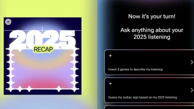 YouTube Music rolling out 2025 Recap with ‘Ask about your year’ AI chat
