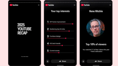 YouTube releases its first-ever recap of videos you’ve watched