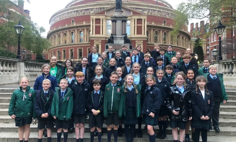 Young singers from RGS The Grange take to the stage at the Royal Albert Hall