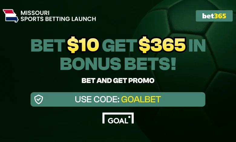 bet365 Missouri Bonus Code GOALBET: Get $365 in Bonus Bets for Blues, NFL MNF & NBA