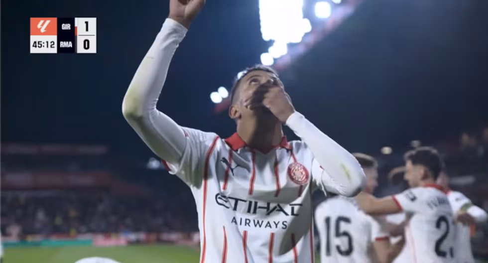¡Fierrazo al arco! Gol de Azzedine Ounahi para el 1-0 de Girona vs. Real Madrid