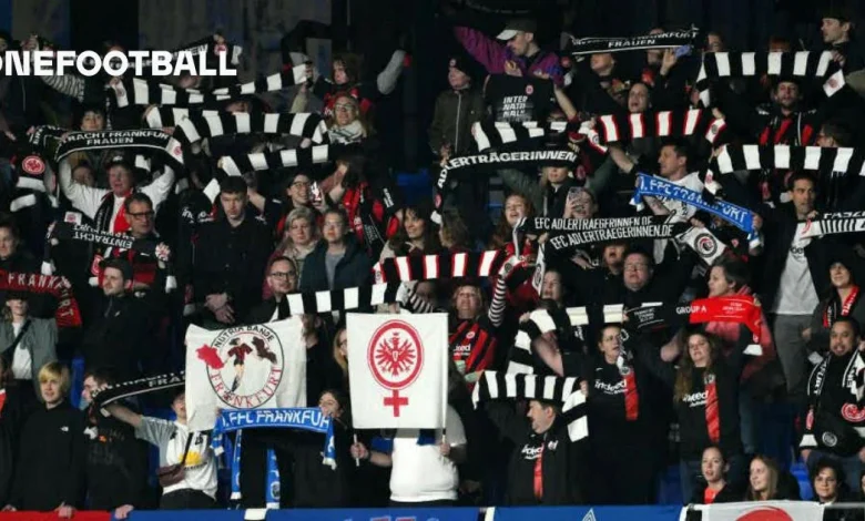 🎥 ¡Fráncfort firme!, así de muchos hinchas de la SGE en el Camp Nou