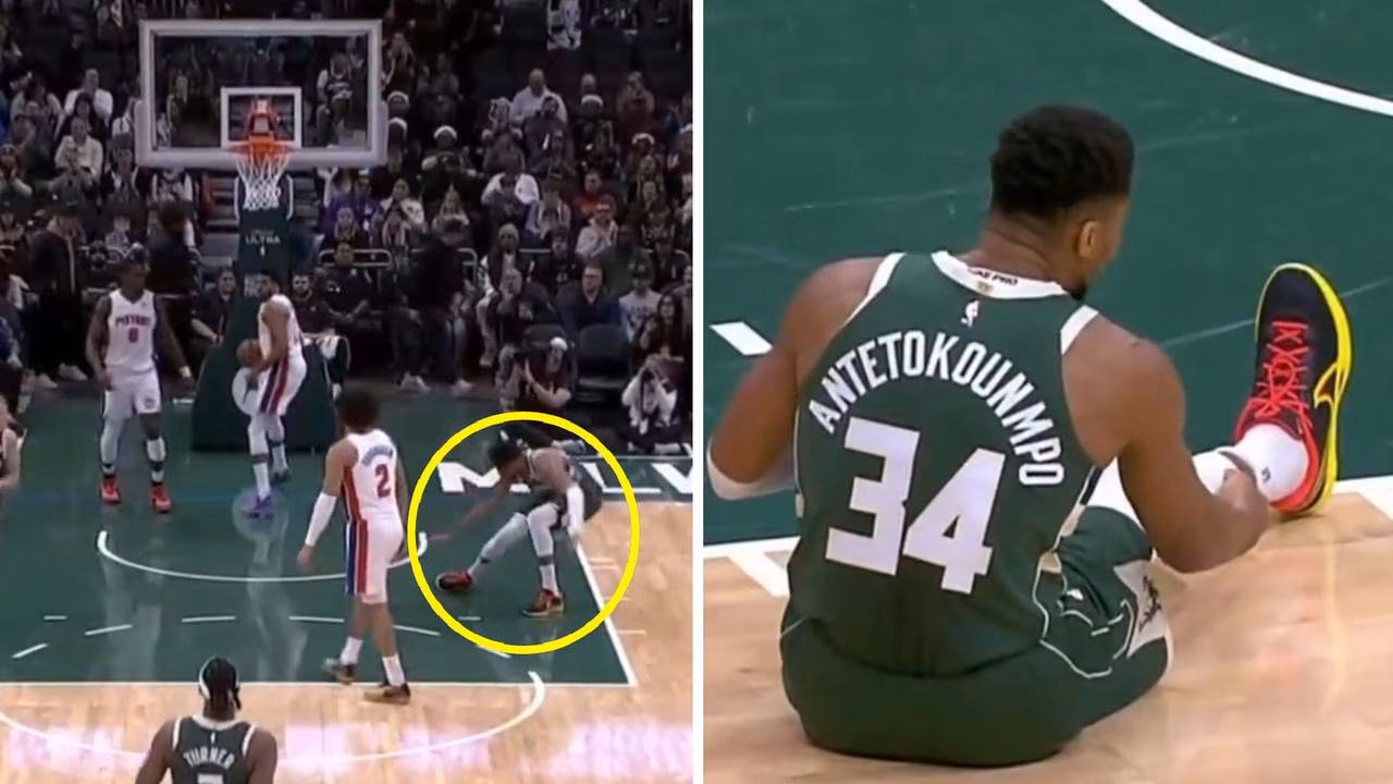 ‘Doesn’t look good’: Giannis goes down in alarming scenes after coach fires back at trade rumours