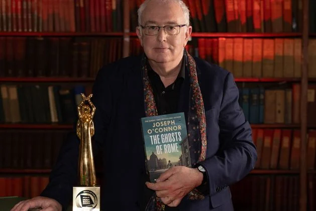 ‘I’m not able to sleep with happiness so I am completely fecking exhausted’ – Joseph O’Connor on winning Irish Book of the Year