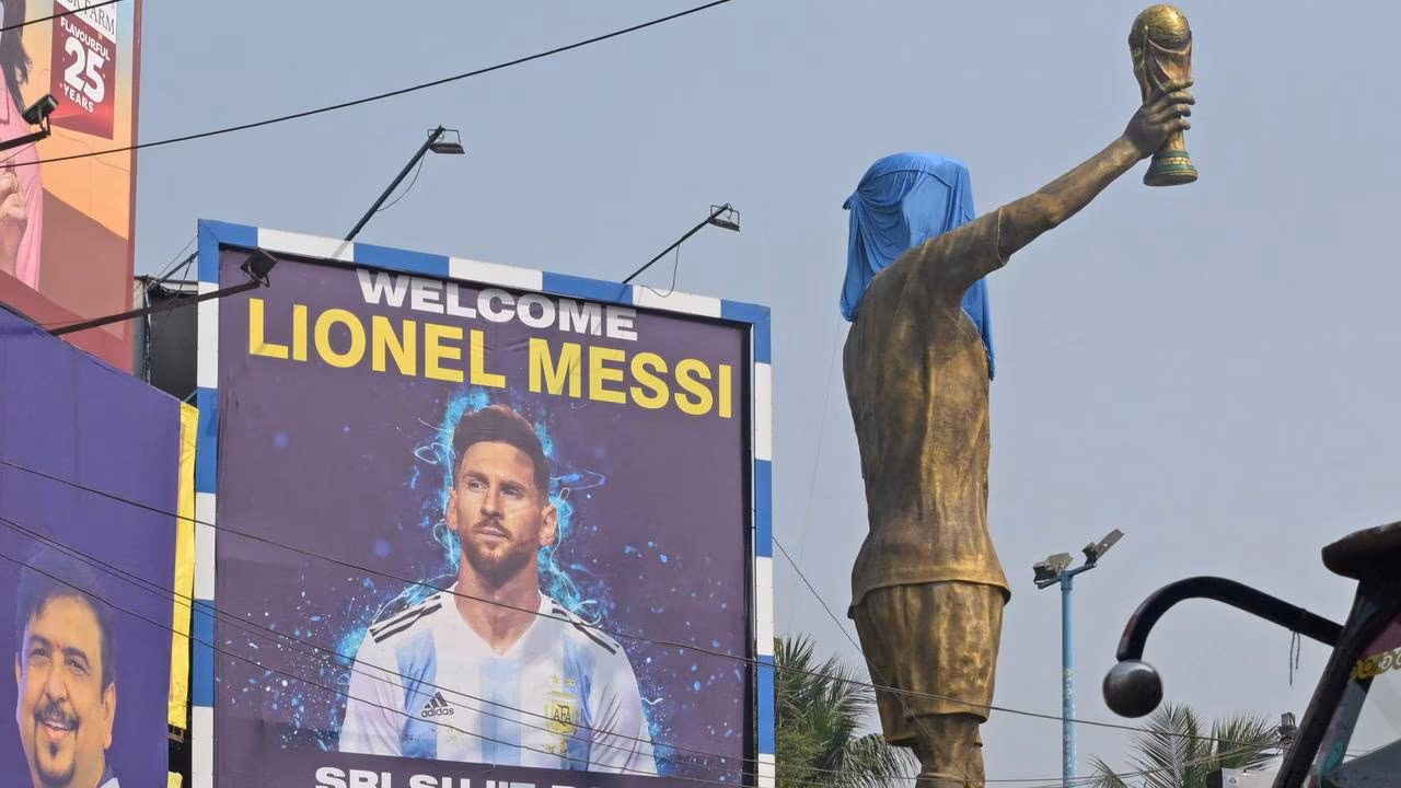‘Made me believe’: India’s 21-metre tribute to Messi set to be unveiled in GOAT’s three-day tour