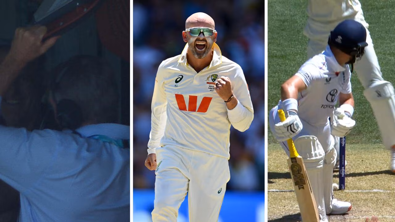 ‘Perfect off-spinner’: Epic feat as Lyon usurps McGrath… and legend’s reaction was PRICELESS