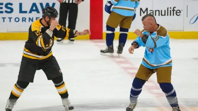 ‘Shoresy’ shows up and sets the tone with ‘Fall Classic’ at TD Garden