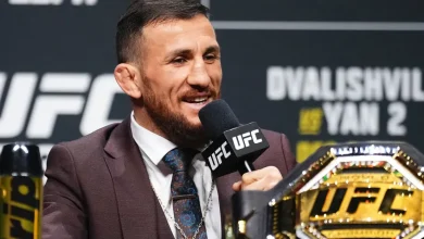 ‘Stop making excuses!’: Merab Dvalishvili slams Petr Yan saying he fought with one arm in first fight