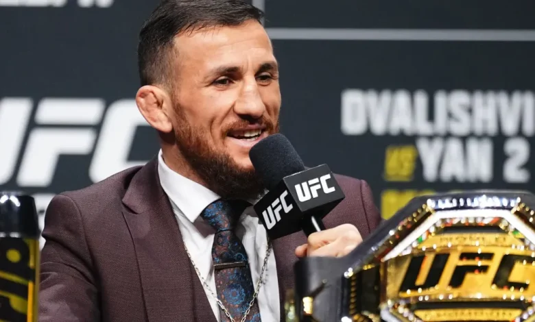 ‘Stop making excuses!’: Merab Dvalishvili slams Petr Yan saying he fought with one arm in first fight