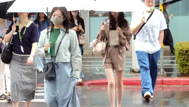 好天氣沒了！ 北東明起轉濕 周五周六全台下雨