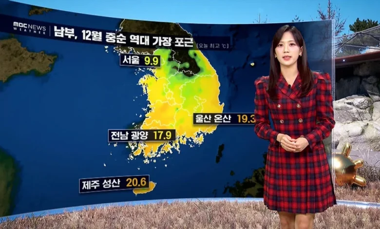 [날씨] 남부, 12월 역대 가장 포근‥주말 비 오고 다시 추워져