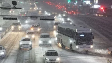 눈비오는 11일 목요일, 서울 5~8도