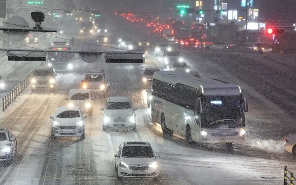 눈비오는 11일 목요일, 서울 5~8도